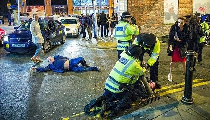 Just Another Night Out in England